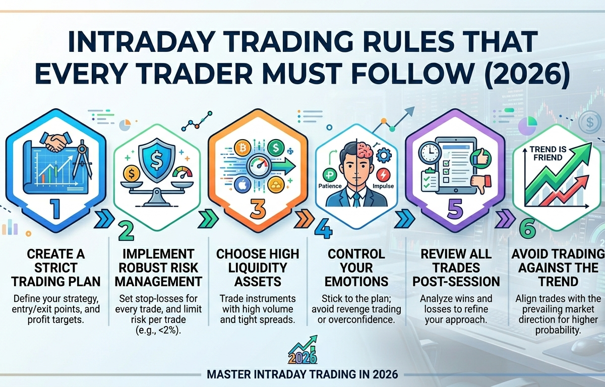  Intraday Trading Rules That Every Trader Must Follow (2026)