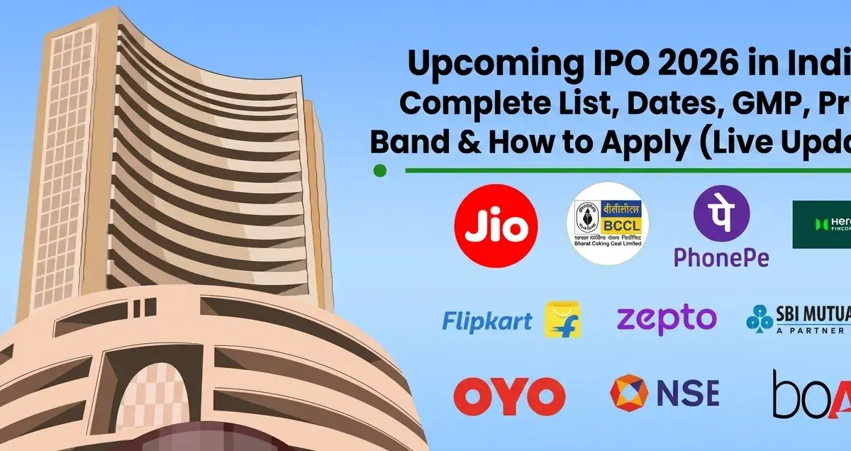  Upcoming IPO 2026 in India: Complete List, Dates, GMP, Price Band & How to Apply (Live Updates)