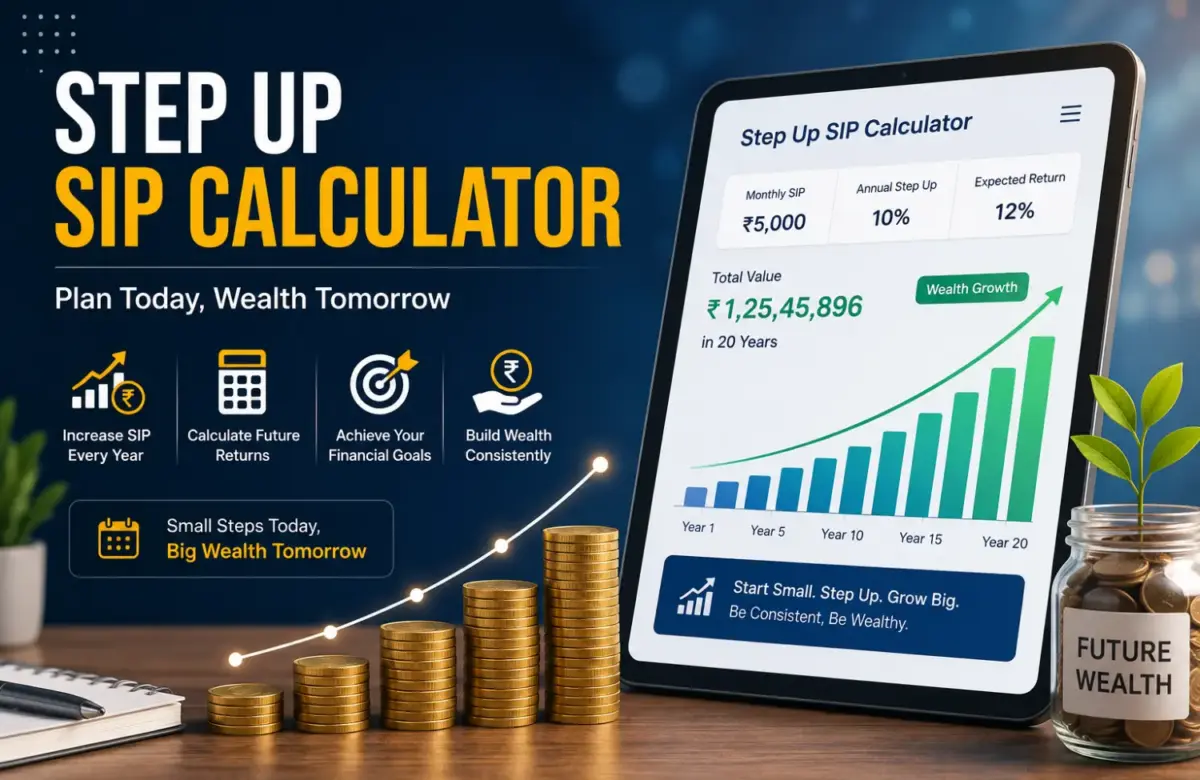  Step Up SIP Calculator: Calculate Future Returns with Annual SIP Increase
